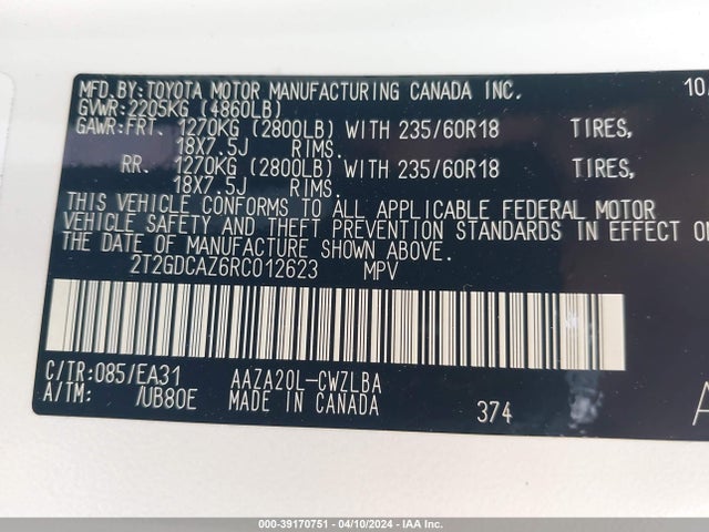 Lexus Nx 250 Premium 2024 2T2GDCAZ6RC012623 Image 9