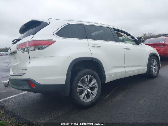 Toyota Highlander Xle V6 2014 5TDJKRFH1ES049180 Image 4