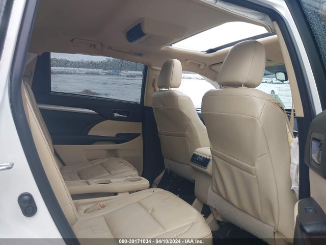 Toyota Highlander Xle V6 2014 5TDJKRFH1ES049180 Image 8