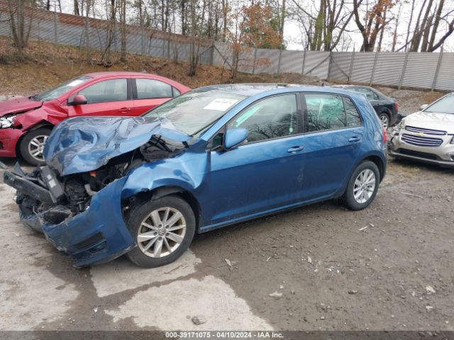 3VW217AU0HM045624 Volkswagen Golf Tsi S 4-door/tsi Se 4-door/tsi Sel 4-door/tsi Wolfsburg Edition 4-door