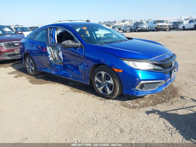 Honda Civic Lx 2020 2HGFC2F66LH576427 Image 1