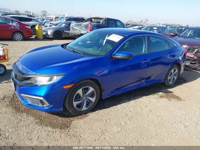 Honda Civic Lx 2020 2HGFC2F66LH576427 Image 2