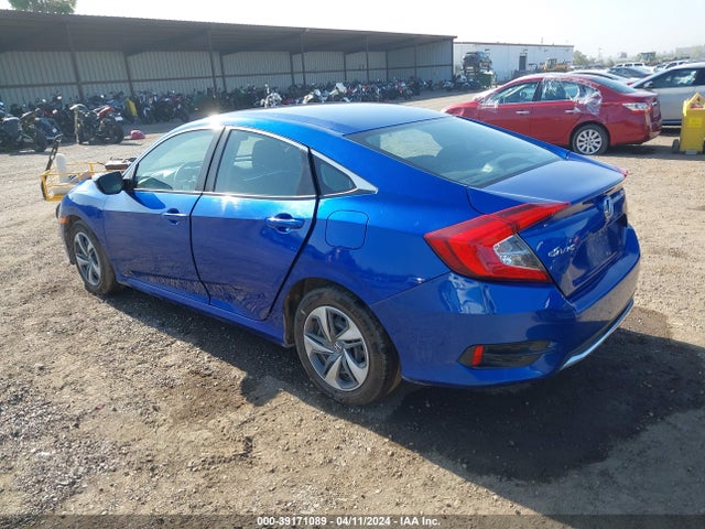 Honda Civic Lx 2020 2HGFC2F66LH576427 Image 3