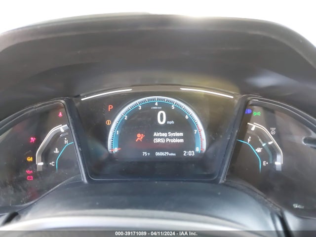Honda Civic Lx 2020 2HGFC2F66LH576427 Image 7