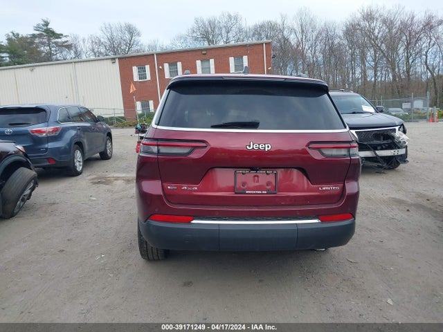 1C4RJKBG6M8124470 Jeep Grand Cherokee L Limited 4x4