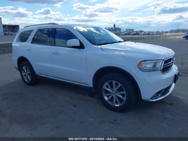 Aukcja sprzedaży 2015 Dodge Durango Limited, vin: 1C4RDJDG7FC837330, numer aukcji: 39171410