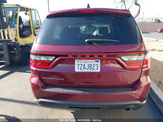 1C4RDHAG3HC883527 Dodge Durango Sxt Rwd