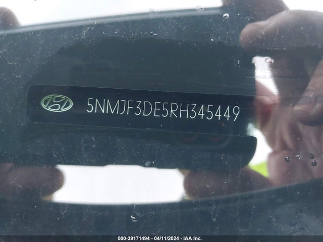 Hyundai TUCSON SEL 2024 5NMJF3DE5RH345449 Image 9