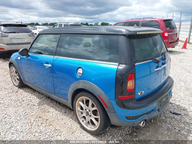 2008 MINI COOPER S CLUBMAN WMWMM33538TP89167 Photo 2
