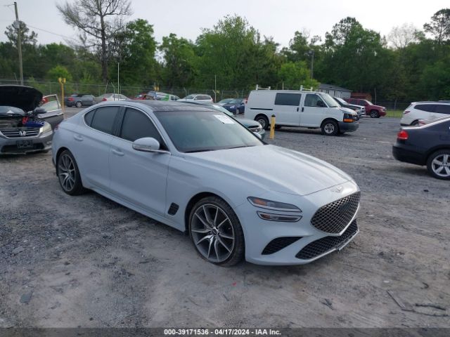 Auction sale of the 2022 Genesis G70 2.0t Rwd, vin: KMTG34TA3NU089193, lot number: 39171536