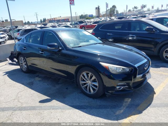 Продажа на аукционе авто 2014 Infiniti Q50 Premium, vin: JN1BV7AR3EM685291, номер лота: 39171544