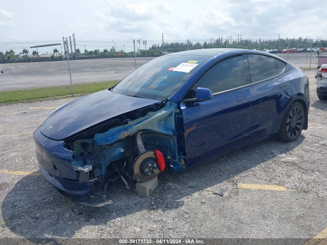 7SAYGDEF5NF521522 Tesla Model Y Performance Dual Motor All-wheel Drive