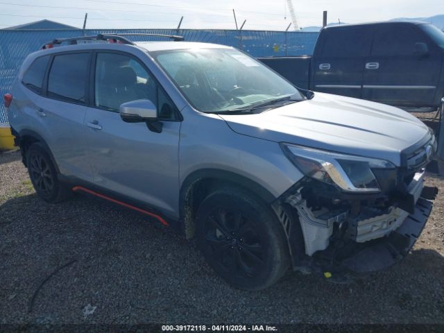 Aukcja sprzedaży 2022 Subaru Forester Sport, vin: JF2SKAJC9NH487078, numer aukcji: 39172118