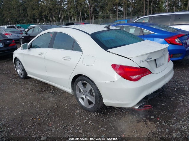 39172224 :رقم المزاد ، WDDSJ4GB9FN186482 vin ، 2015 Mercedes-benz Cla 250 4matic مزاد بيع