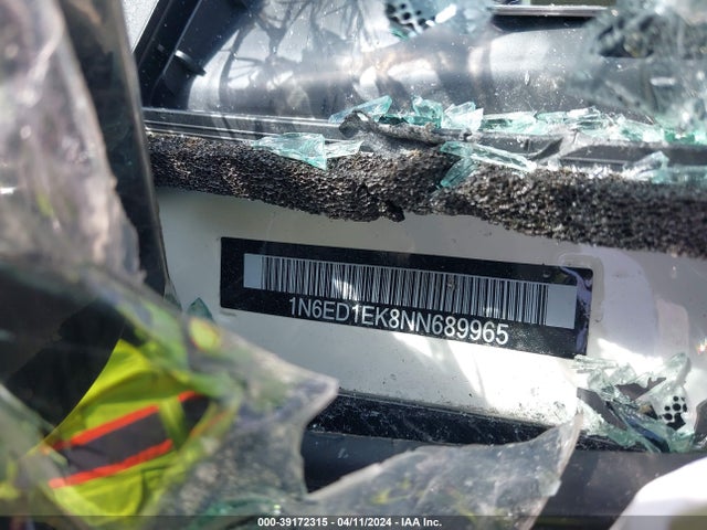 Nissan Frontier S 4x4 2022 1N6ED1EK8NN689965 Image 9