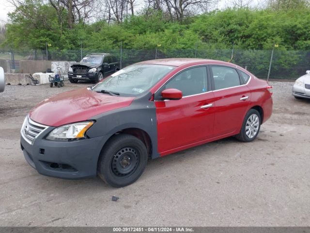 3N1AB7AP3EL677639 Nissan Sentra Fe+ S/fe+ Sv/s/sl/sr/sv