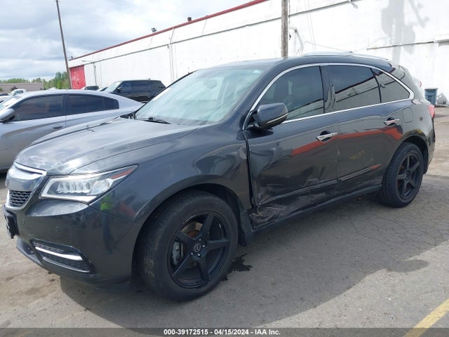 5FRYD4H88FB009269 Acura Mdx Advance Pkg W/entertainment Pkg