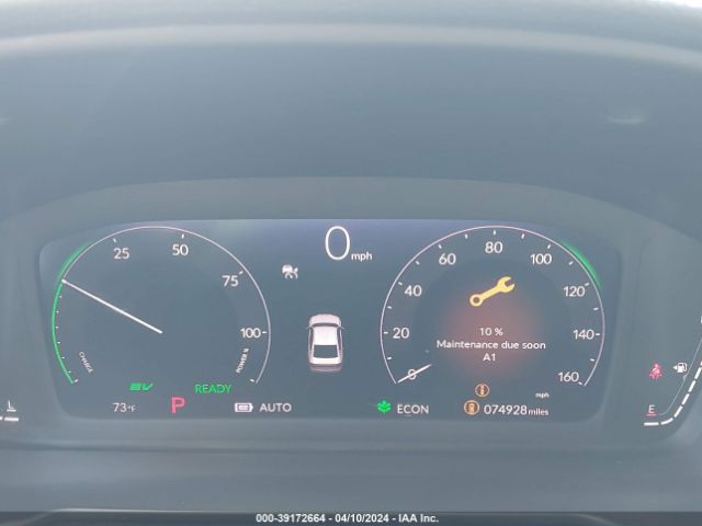 1HGCY2F67PA012102 Honda Accord Hybrid Ex-l