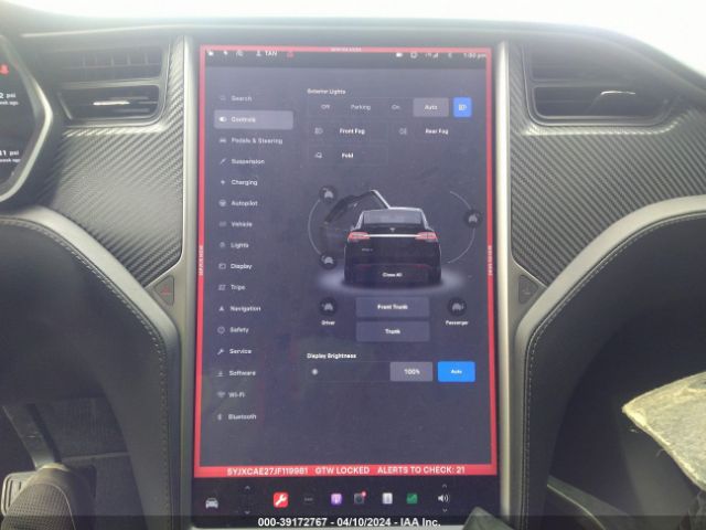 5YJXCAE27JF119981 Tesla Model X 100d/75d/p100d
