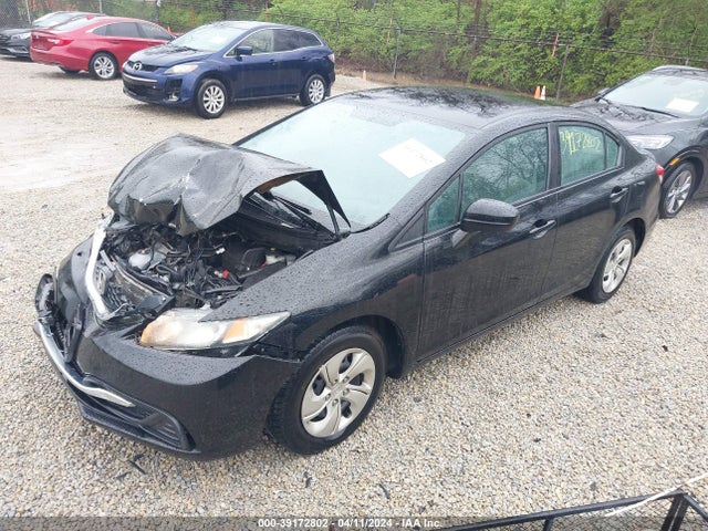 Honda Civic Lx 2015 19XFB2E52FE005799 Image 2