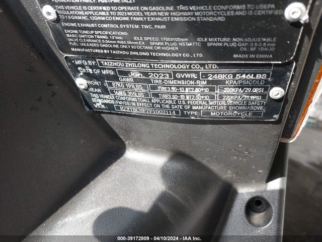 Znilo Fxbrs 2023 HZ2TBCNF7P1002114 Image 2