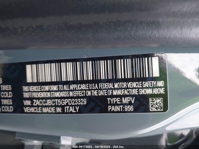 ZACCJBCT5GPD23329 Jeep Renegade Trailhawk
