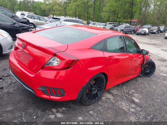 Honda Civic Lx 2019 2HGFC2F69KH537104 Image 4