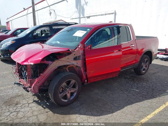 Honda Ridgeline Rtl-e 2022 5FPYK3F77NB030132 Image 2