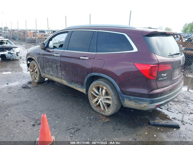 Honda Pilot Touring 2017 5FNYF5H96HB013253 Image 3