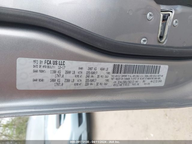 3C4NJDBB9JT262113 Jeep Compass Latitude 4x4