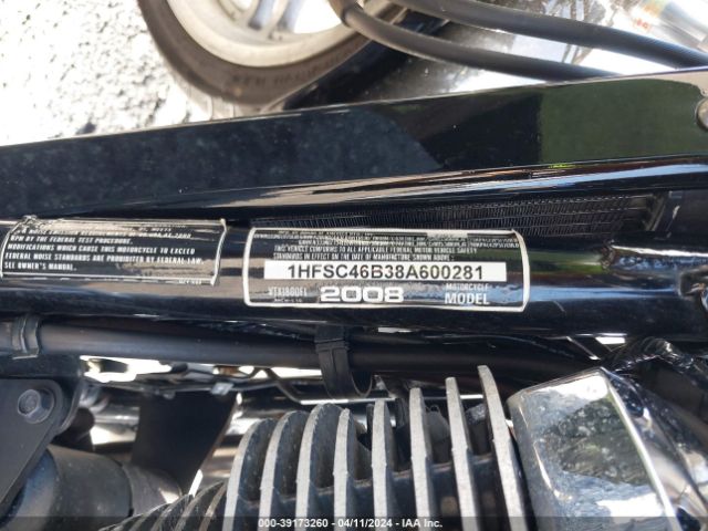 2008 HONDA VTX1800 1HFSC46B38A600281 Photo 9