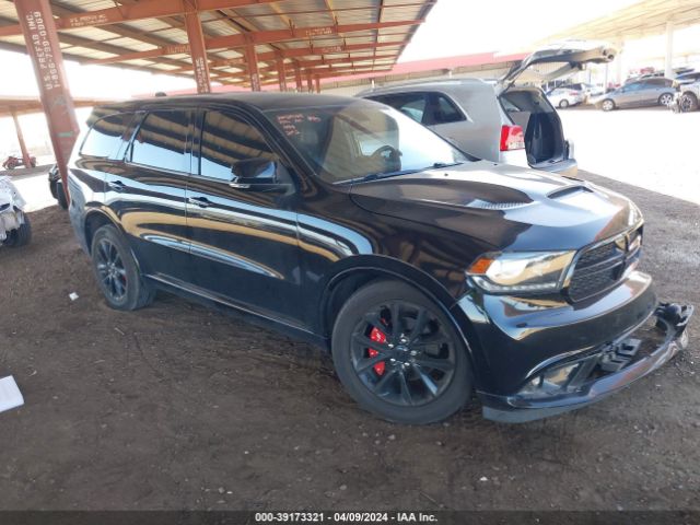 39173321 :رقم المزاد ، 1C4RDHDG8JC242052 vin ، 2018 Dodge Durango Gt Rwd مزاد بيع