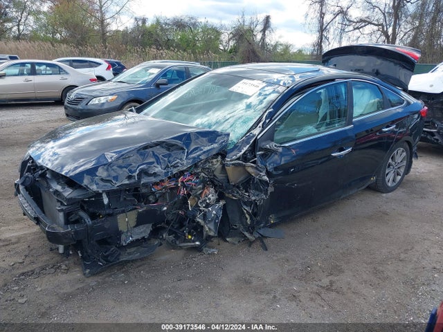 Hyundai Sonata Limited 2017 5NPE34AF4HH547147 Image 2