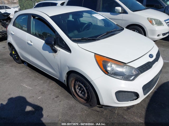 KIA RIO LX 2014 KNADM5A31E6360438 Image 1