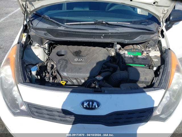 KIA RIO LX 2014 KNADM5A31E6360438 Image 10