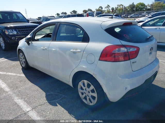 KIA RIO LX 2014 KNADM5A31E6360438 Image 3
