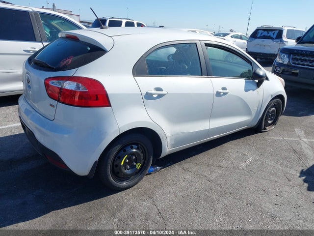 KIA RIO LX 2014 KNADM5A31E6360438 Image 4