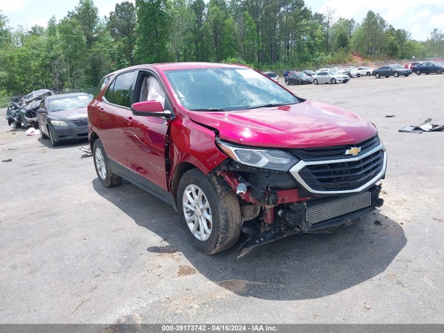 Chevrolet Equinox Fwd Lt 1.5l Turbo 2020 3GNAXKEV4LS563850 головне зображення