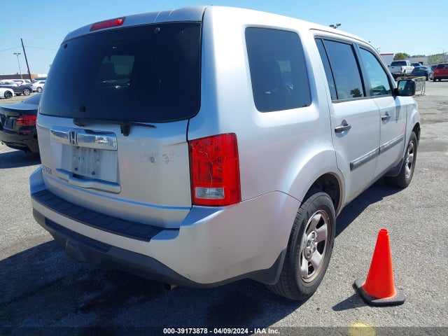 Honda PILOT LX 2014 5FNYF3H24EB016283 Image 4