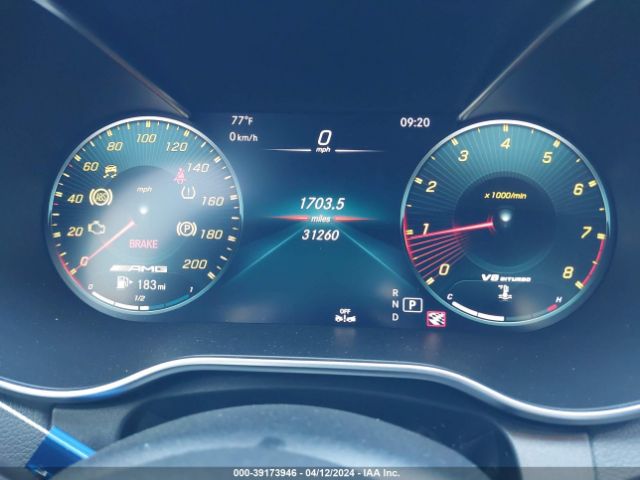 W1KWF8HB5MR622596 Mercedes-Benz Amg C 63 S