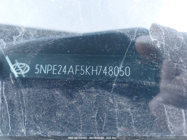 Hyundai SONATA SE 2019 5NPE24AF5KH748050 Image 9