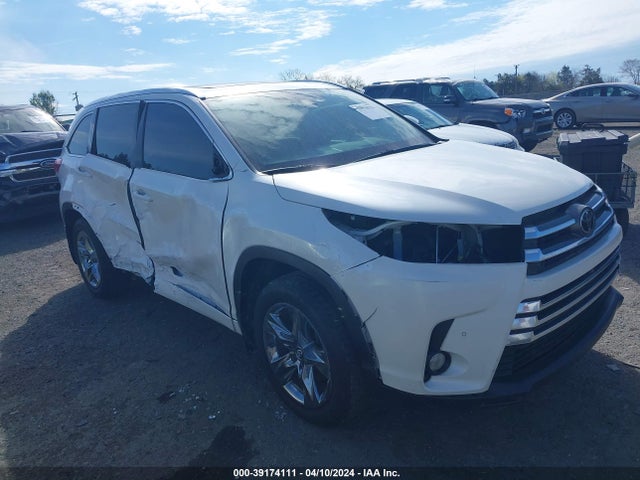 Toyota Highlander Limited Platinum 2017 5TDDZRFH5HS436148 Image 1