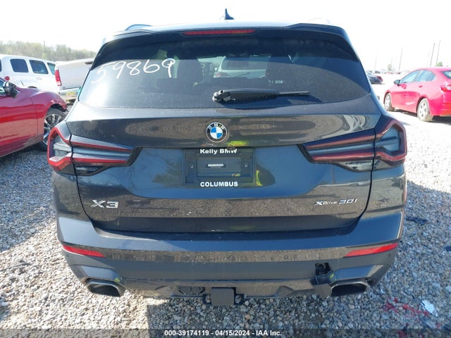 BMW X3 Xdrive30i 2022 5UX53DP00N9J59869 Image 16
