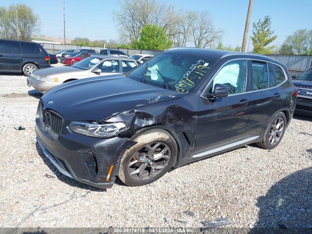 BMW X3 Xdrive30i 2022 5UX53DP00N9J59869 Image 2