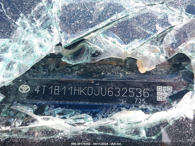 Toyota CAMRY LE 2018 4T1B11HK0JU632536 Image 9