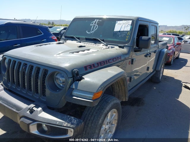 Jeep Gladiator Rubicon 4x4 2021 1C6JJTBG3ML552682 Image 2