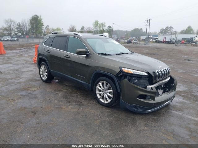 Продажа на аукционе авто 2015 Jeep Cherokee Limited, vin: 1C4PJLDS0FW670212, номер лота: 39174502