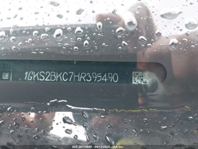 1GKS2BKC7HR395490 GMC YUKON SLT