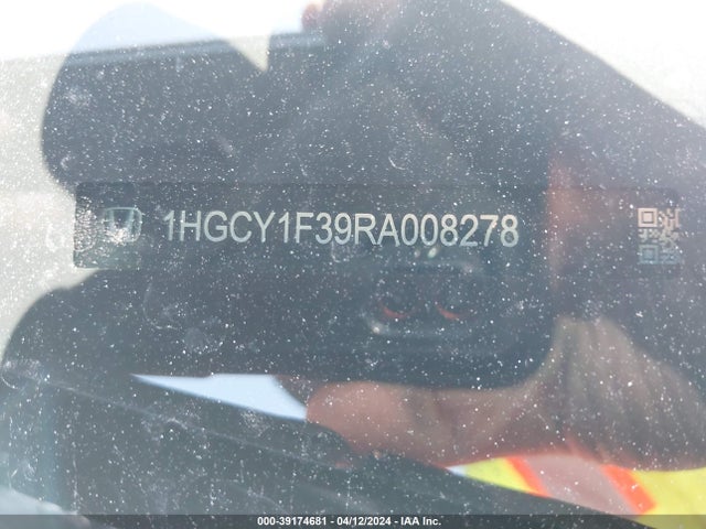 Honda ACCORD EX 2024 1HGCY1F39RA008278 Image 9