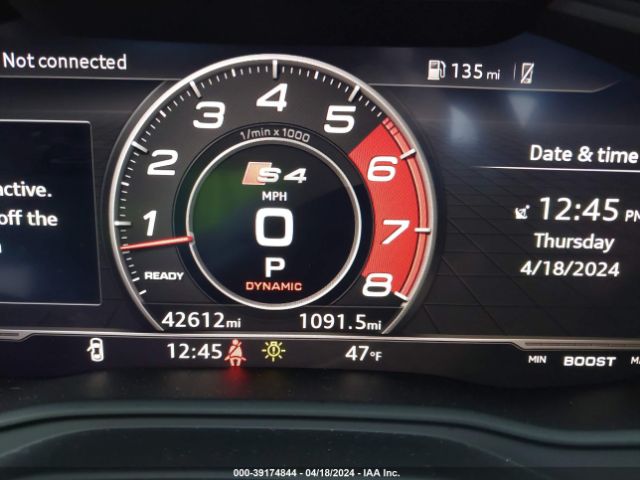 WAUB4AF43JA142428 Audi S4 3.0t Premium Plus